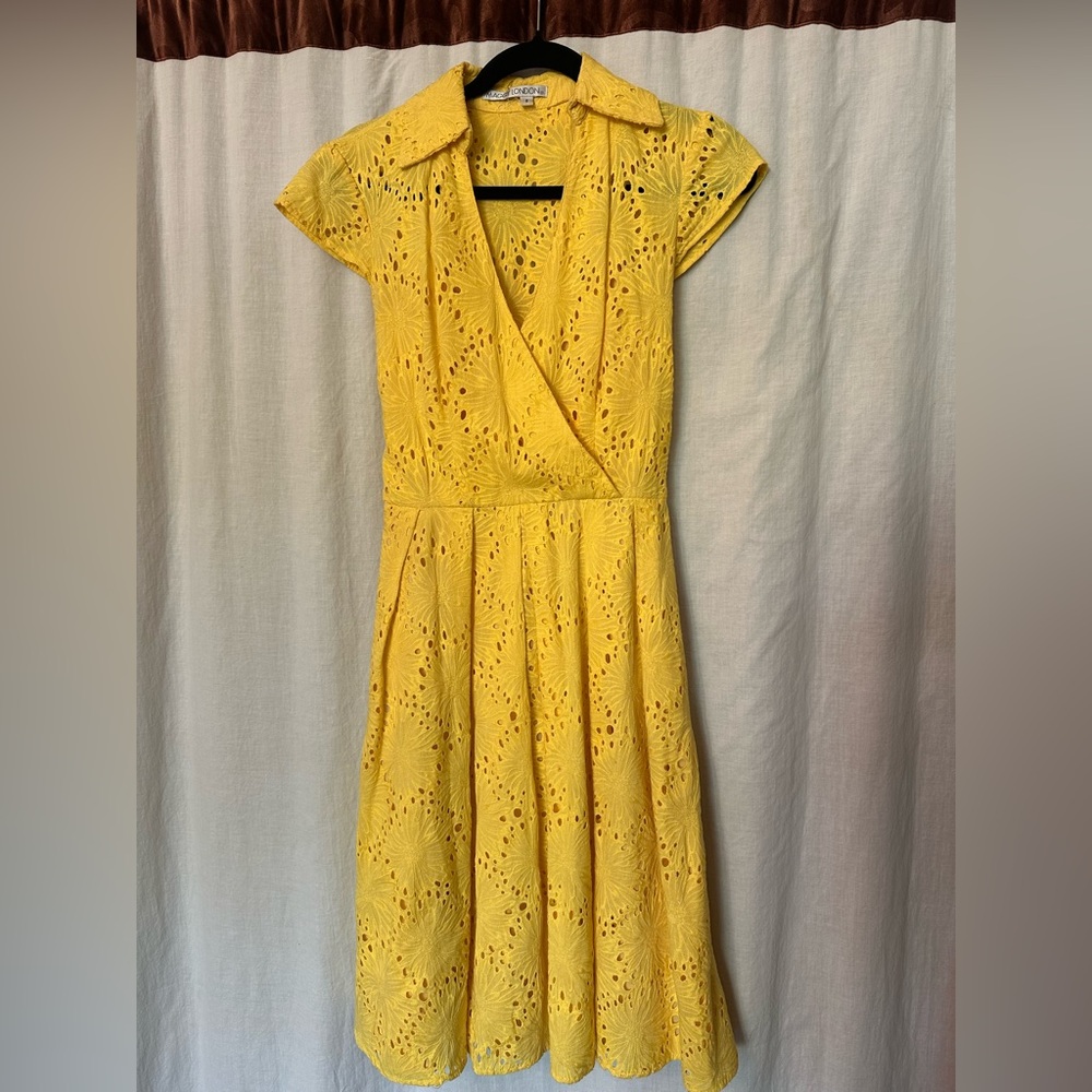 Vintage eyelet dress